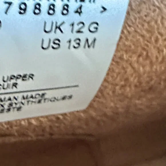 Clarks Edgewick Mid Chukka Boots Men's Size 13M Oiled Brown Leather - Picture 12 of 14